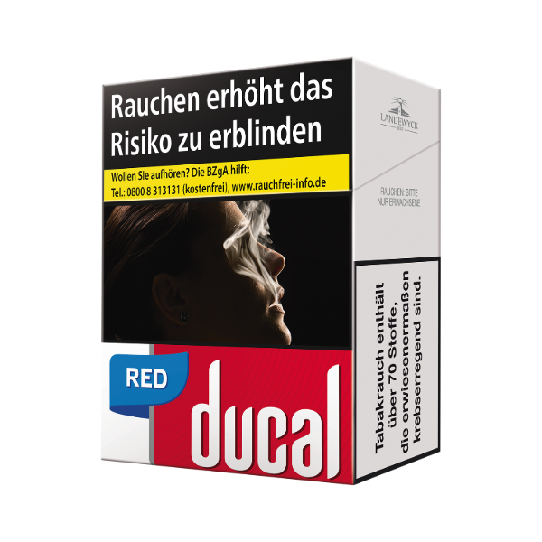 Ducal Red XXXXL 5 x 39 Zigaretten Ducal Red XXXXL 5 x 39 Zigaretten